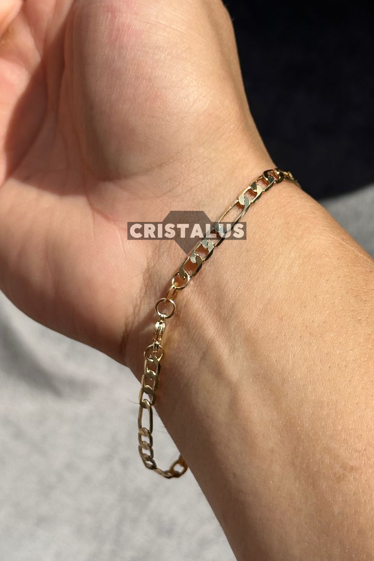 Pulsera Oro Laminado 18k | Tipo Cartier - Imagen 2