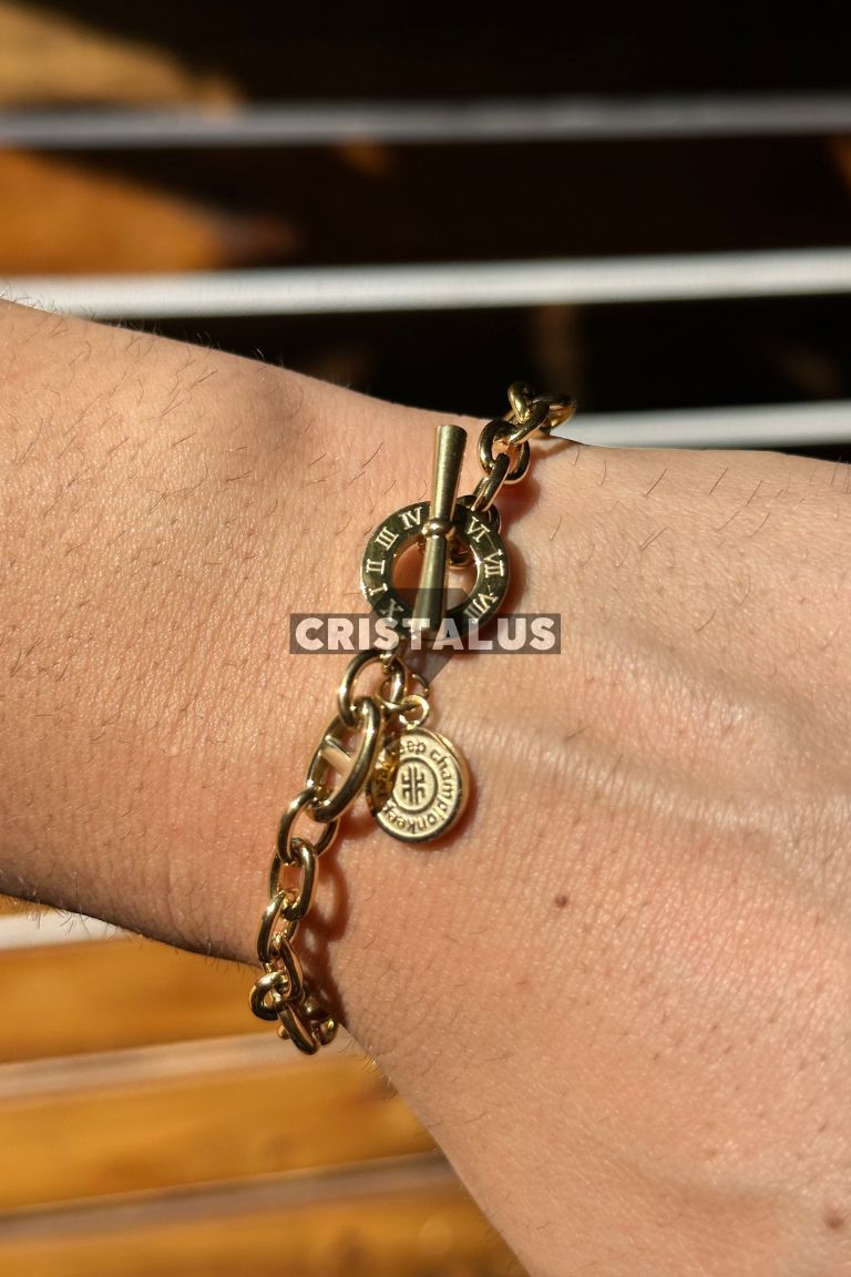 Pulsera Náutica Oro 18k Chapado