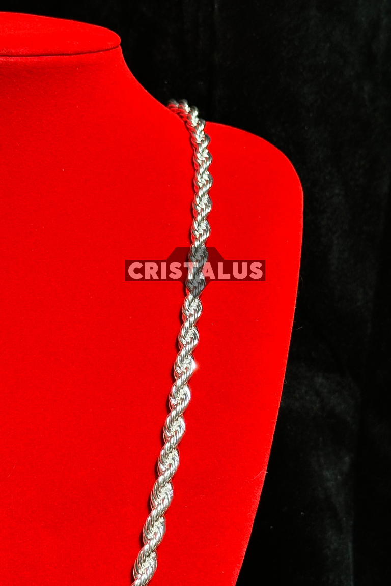 Cadena Tourbillon 7 mm Plata 925 - Imagen 3