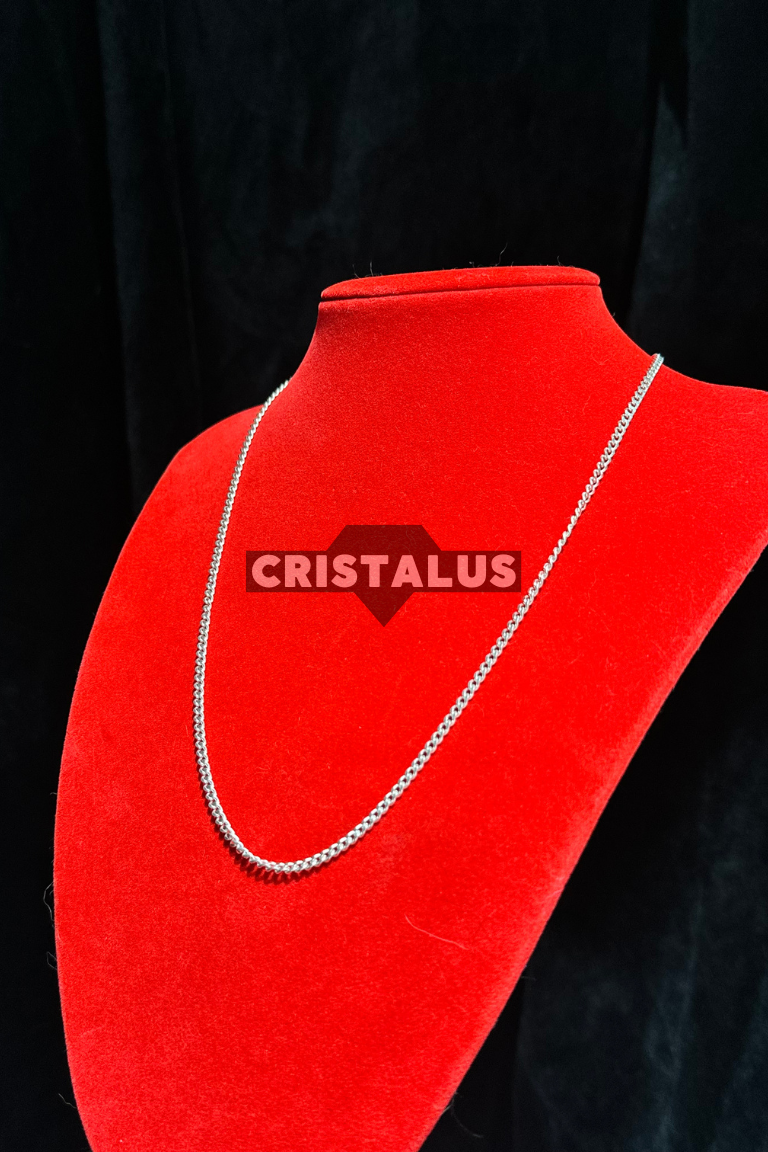 Cadena Grumet 3 mm plata 925 - Imagen 6