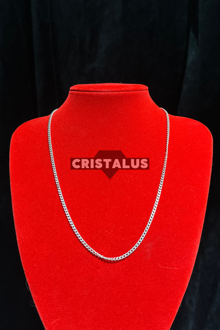 Cadena Grumet 3 mm plata 925 - Imagen 4