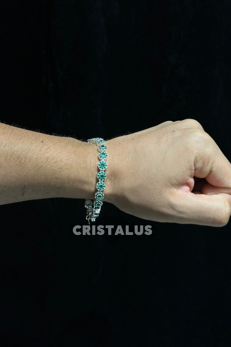 Pulsera con Circones Verdes - Imagen 4