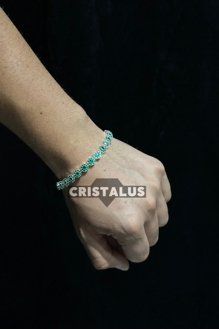 Pulsera con Circones Verdes - Imagen 2